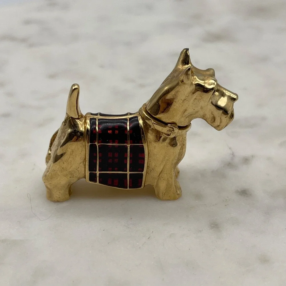 VINTAGE ESTEE LAUDER‎ SCOTTIE DOG COMPACT